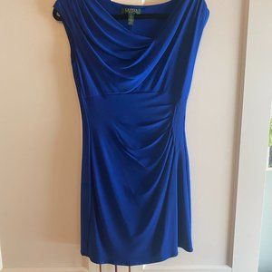 Ralph Lauren Cobalt Blue Mini Dress